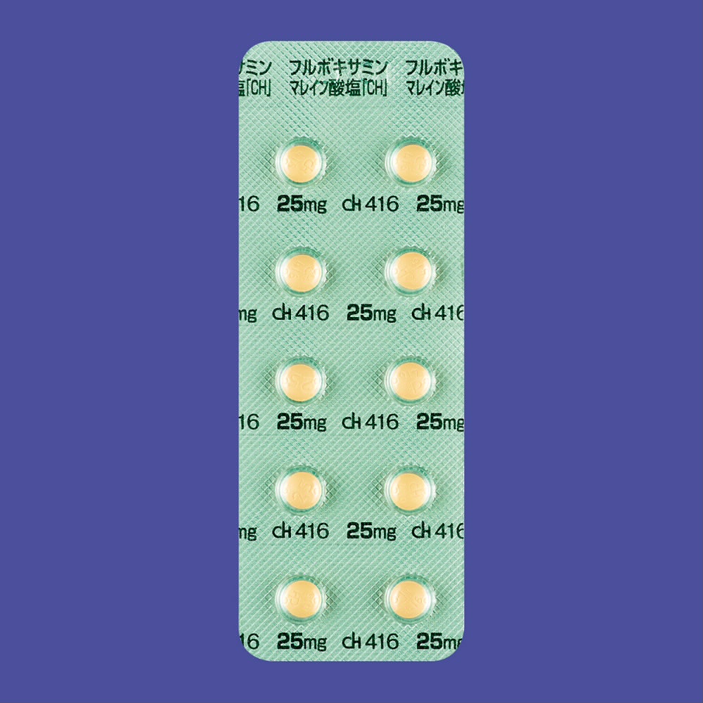 ホルモン　へこみん　プルーフ フルボキサミンマレイン酸塩錠25mg「CH」 【販売中止品